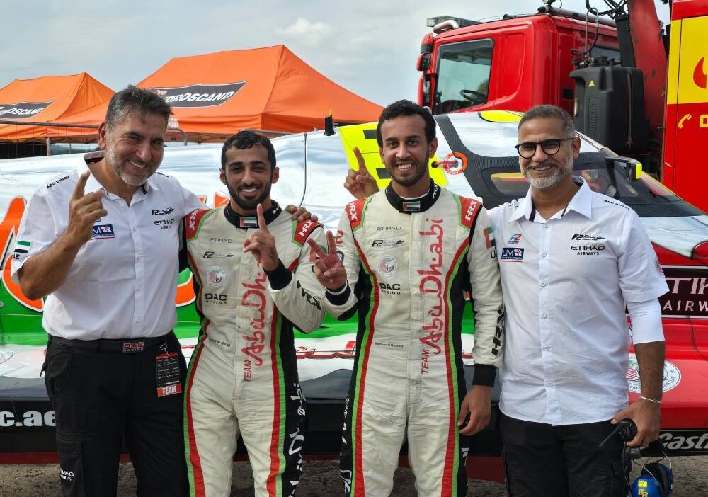 Команда Абу-Даби доминирует в Формуле 2 в Норвегии