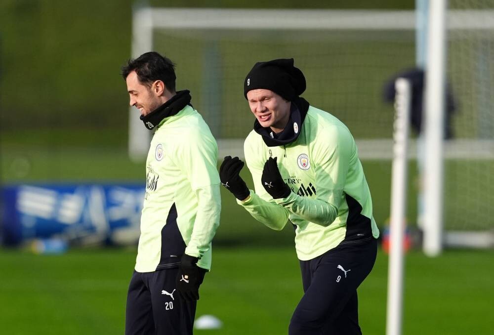 Haaland and Manchester City prepare for Galatasaray match