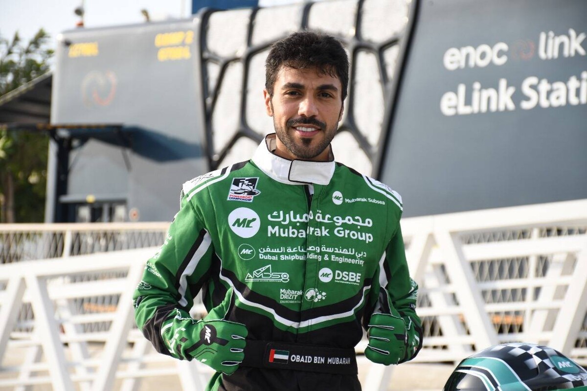 Абид бин Мубарак готовится к соревнованиям в Формуле 4
