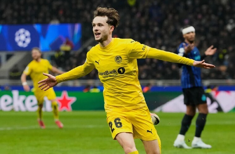 Norwegian Bodø/Glimt stun Inter Milan to reach Champions League last 16