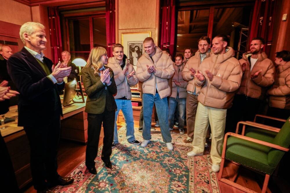 Norway Welcomes National Team Headed by Erling Haaland