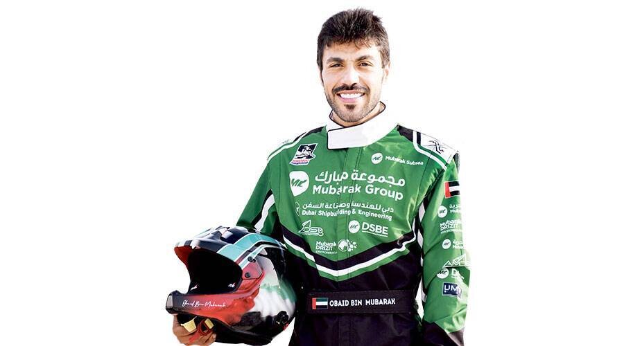 Абид бин Мубарак готовится к соревнованиям по быстрому катанию на лодках в Норвегии