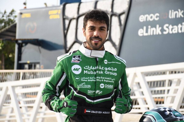Абид бин Мубарак готовится к соревнованиям в Формуле 4