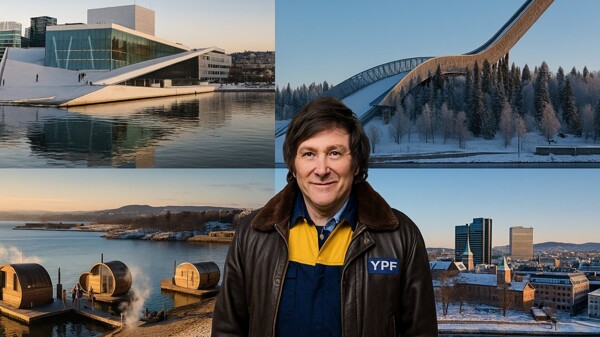 Milei Arrives in Oslo for Nobel Peace Prize Ceremony
